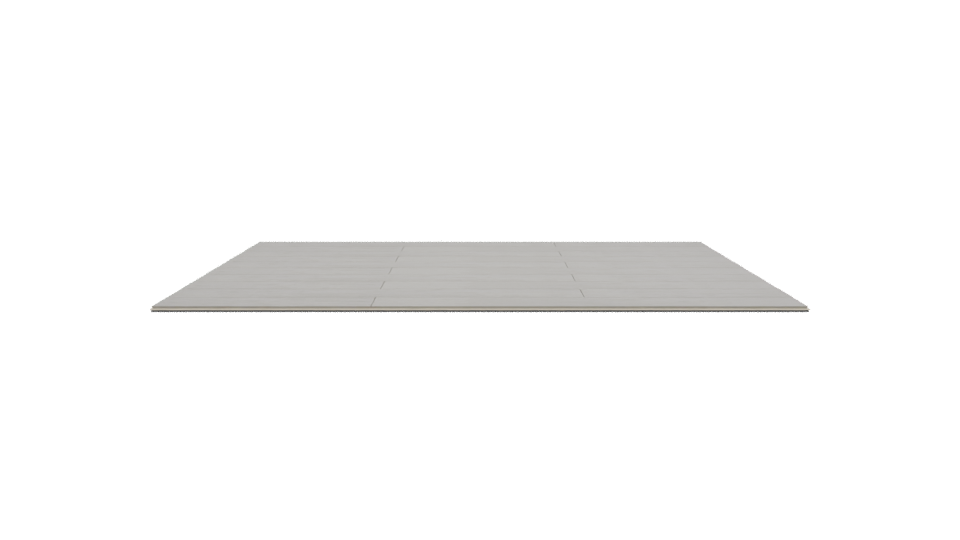 Stylish Gray Floor Panel 3D - Professional 3D Model Render 8