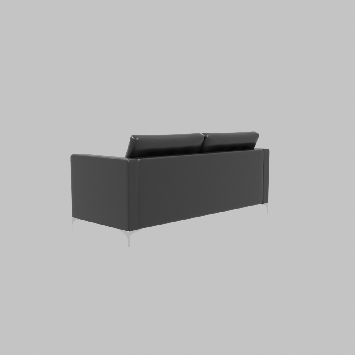 SOFA MARINA 3 CPOS PU NEGRO