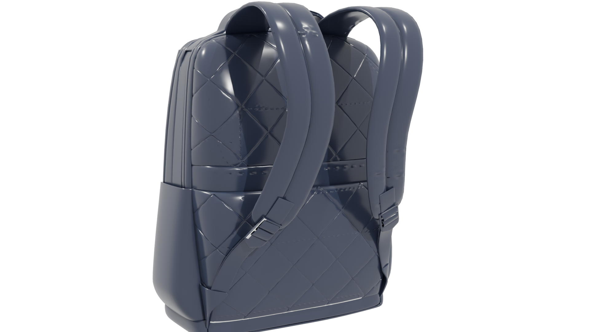 Stylish Modern Backpack 3D Model - Professional 3D Model Render 4