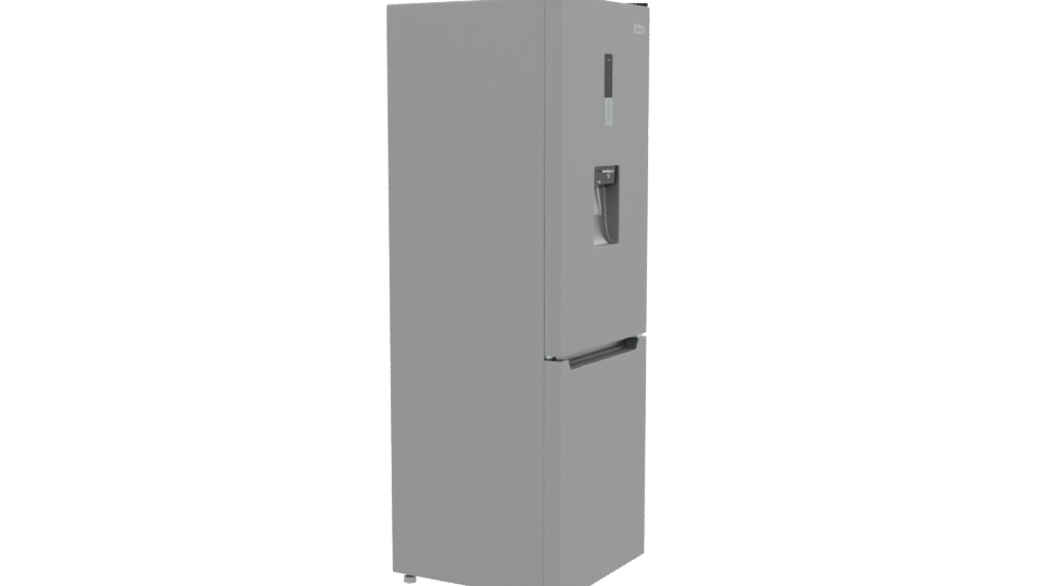 Stylish Fridge Model 3D - Professional 3D Model Render 9