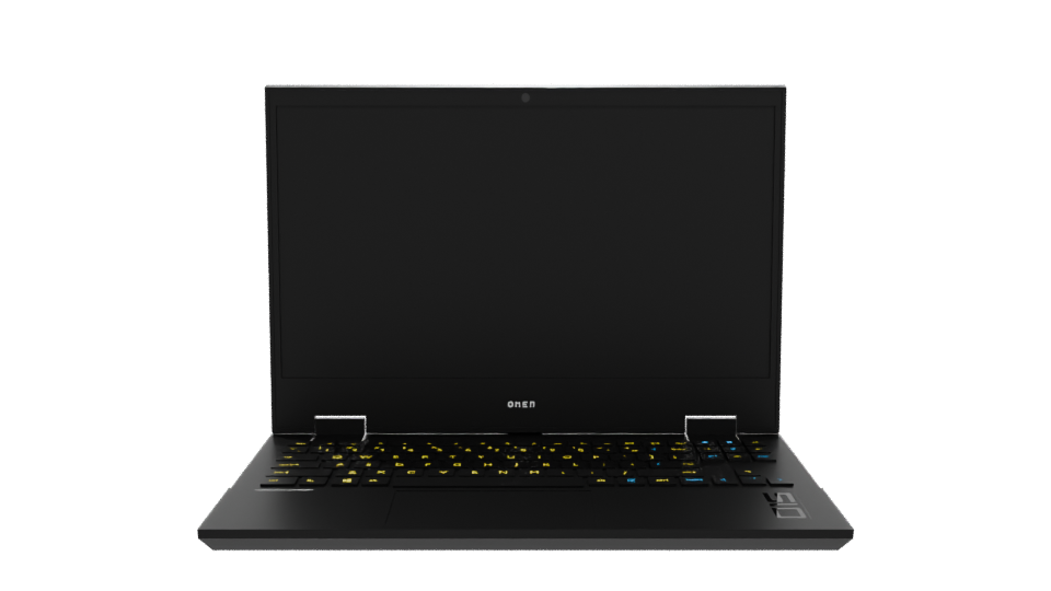 Modern Minimalist Laptop 3D Model - Professional 3D Model Render 11