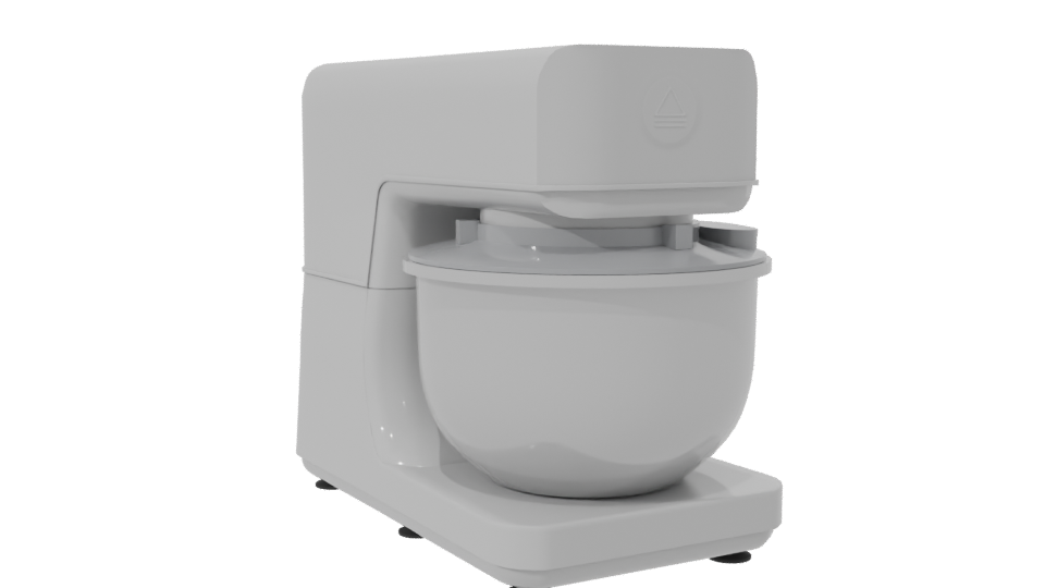 Stylish Stand Mixer 3D Model - Professional 3D Model Render 7