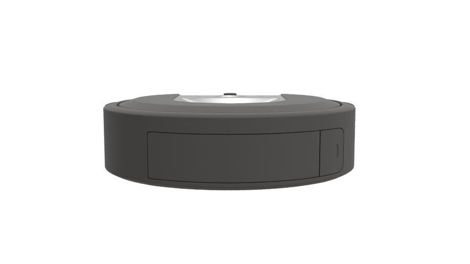 Compact Robot Vacuum Cleaner 3D - Professional 3D Model Render 11