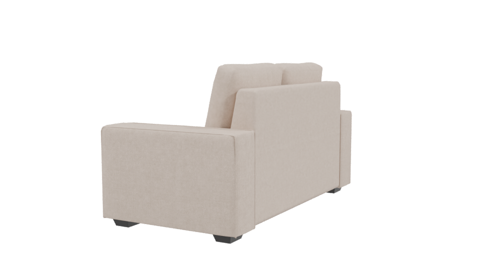 Modern Fabric Sofa 3D Model - Professional 3D Model Render 3