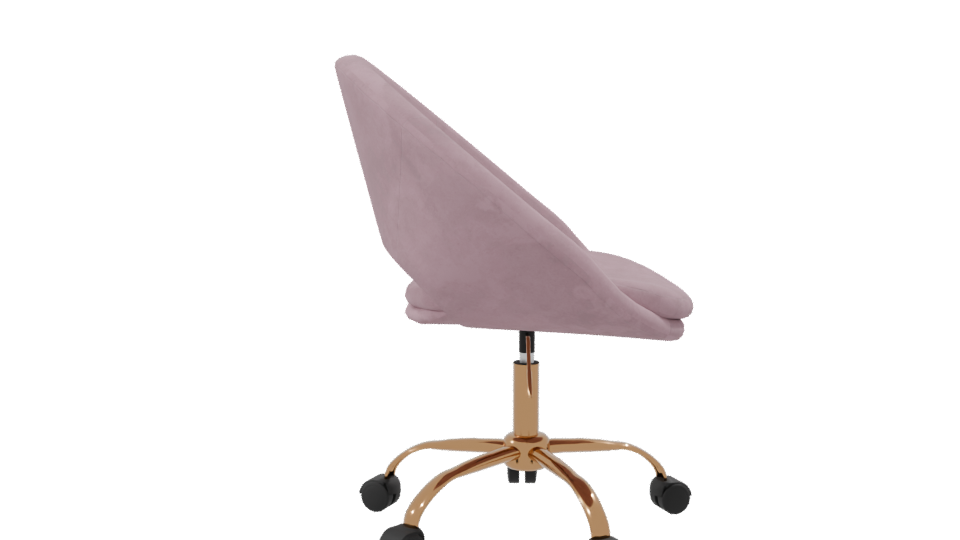 Stylish Modern Office Chair 3D Model - Professional 3D Model Render 8