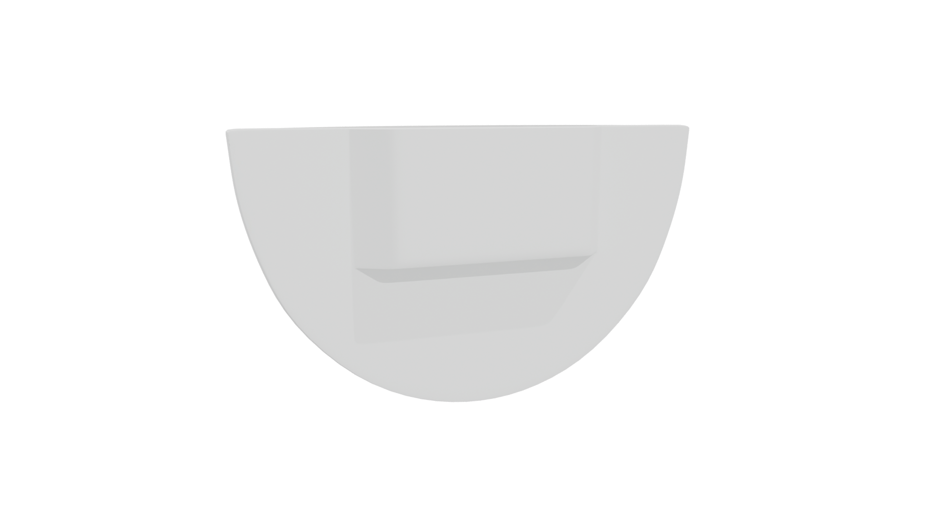 Minimalist Wall Light Fixture 3D - Professional 3D Model Render 4