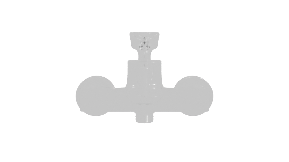 Stylish Bathroom Sink Tap 3D - Professional 3D Model Render 11