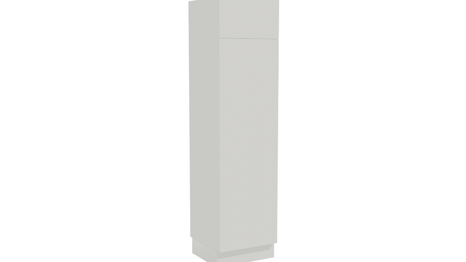 Minimalistic Tall Container 3D Model - Professional 3D Model Render 10