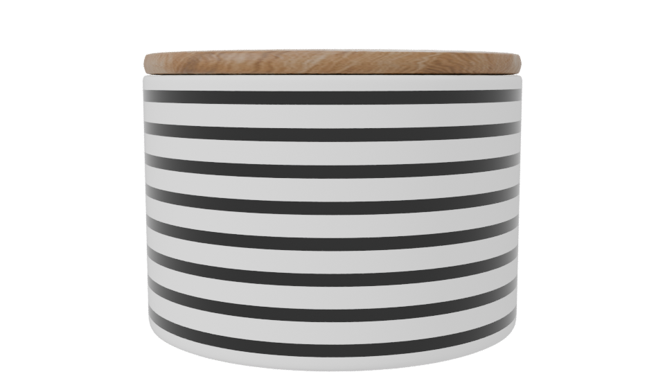 Stylish Modern Storage Container - Professional 3D Model Render 7