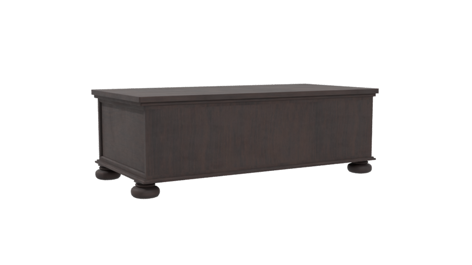 Porter Coffee Table 3D Model - Professional 3D Model Render 4