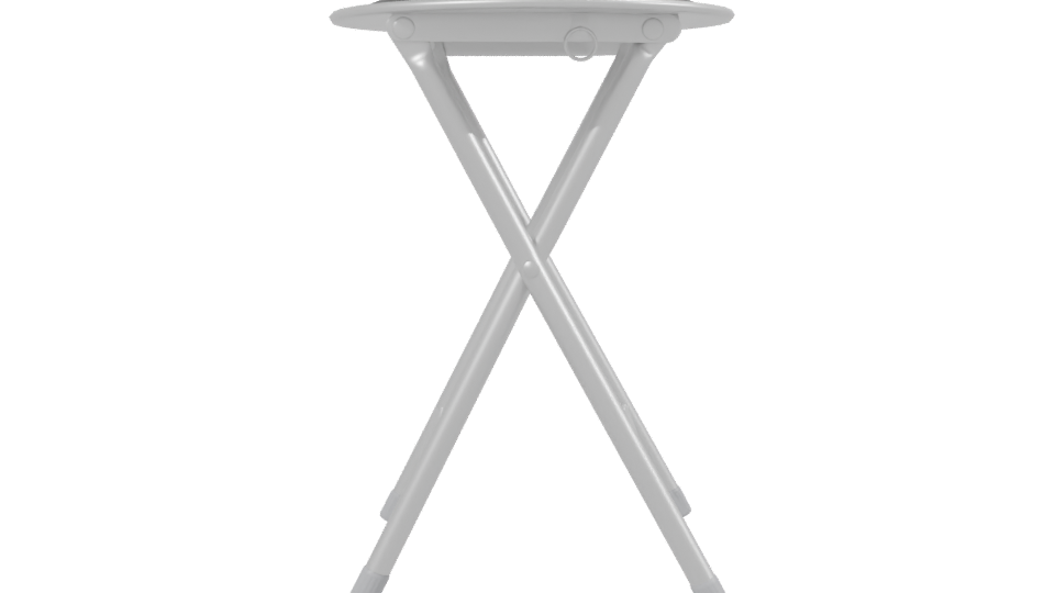 Stylish Folding Table 3D Model - Professional 3D Model Render 2