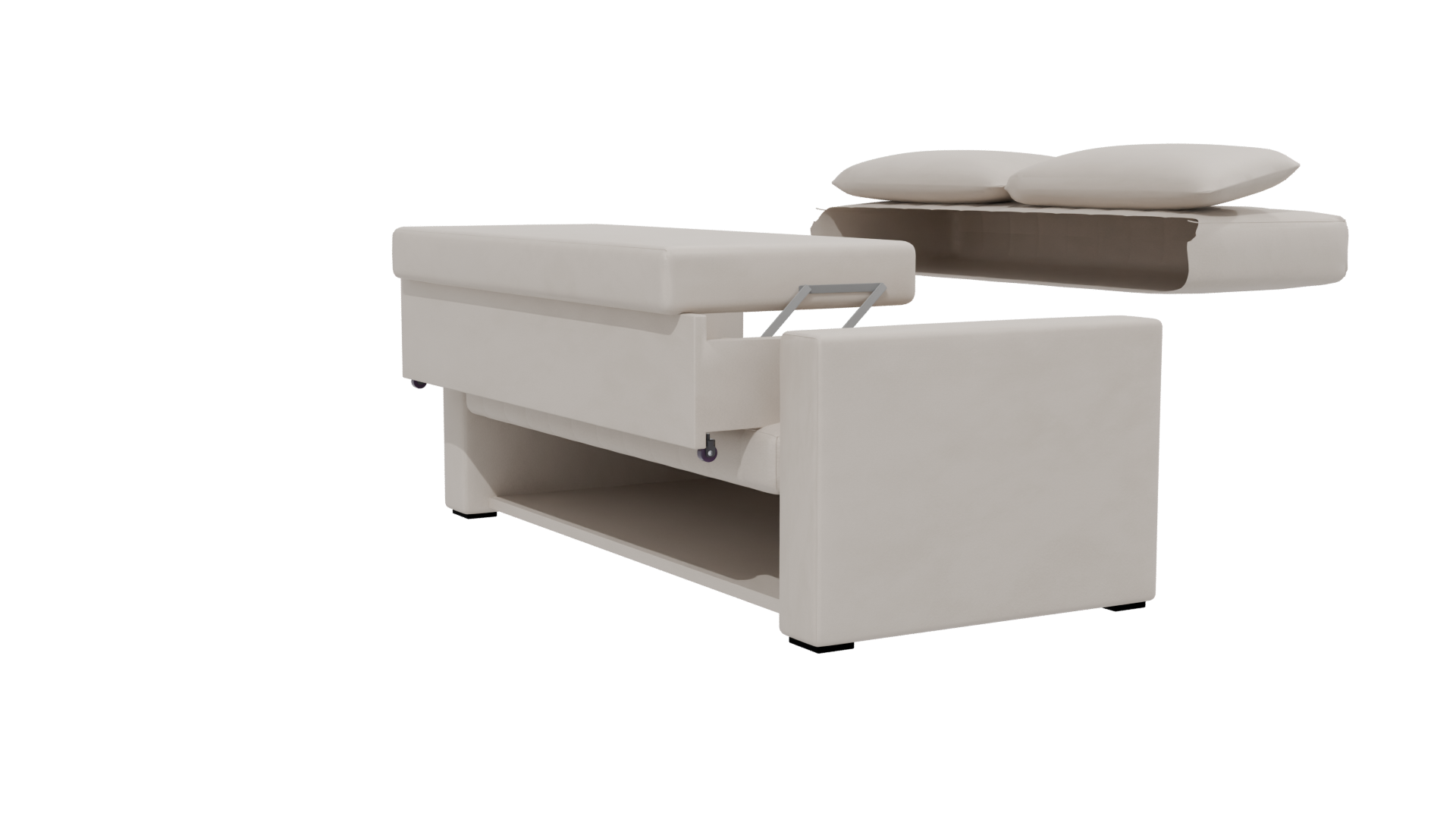 Elegant Modern Sofa Bed 3D Model - Professional 3D Model Render 13