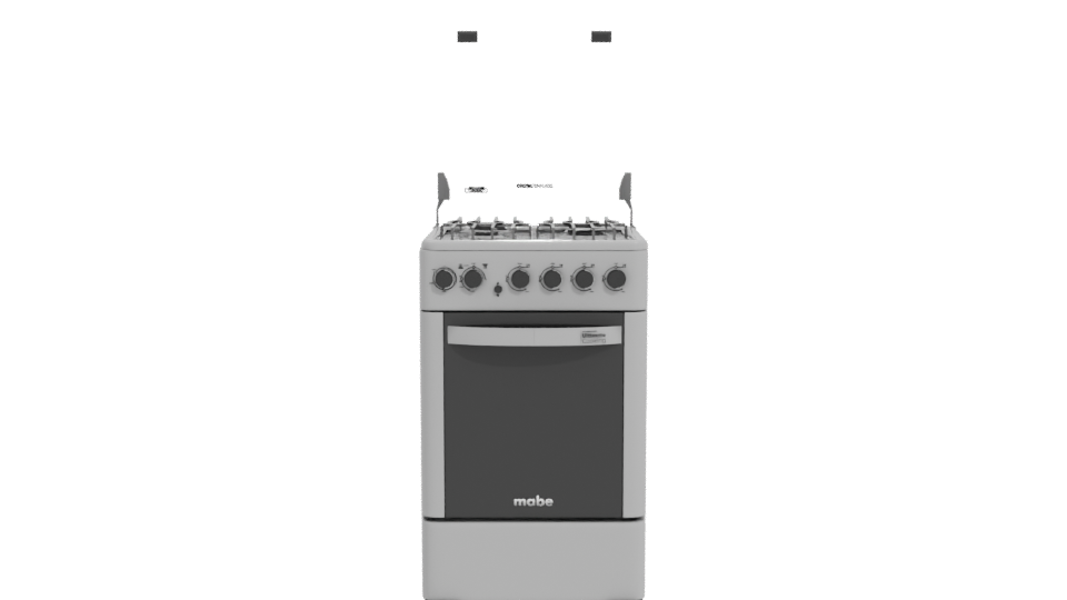 Realistic Cooking Stove Model - Professional 3D Model Render 11