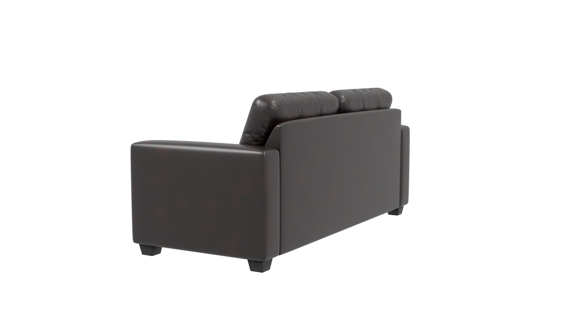 Stylish Modern Leather Sofa 3D Model - Professional 3D Model Render 18