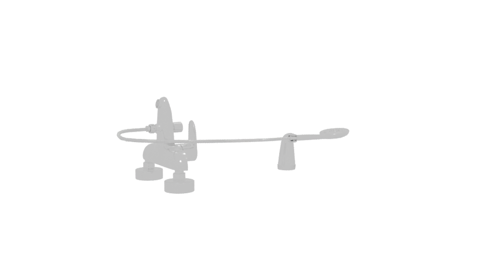 Stylish Metal Bathroom Faucet 3D - Professional 3D Model Render 13