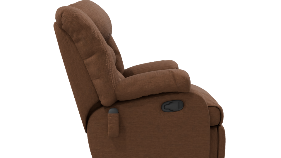 Cozy Recliner Chair Model - Professional 3D Model Render 8