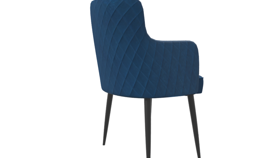 Contemporary Harper Accent Chair 3D - Professional 3D Model Render 7