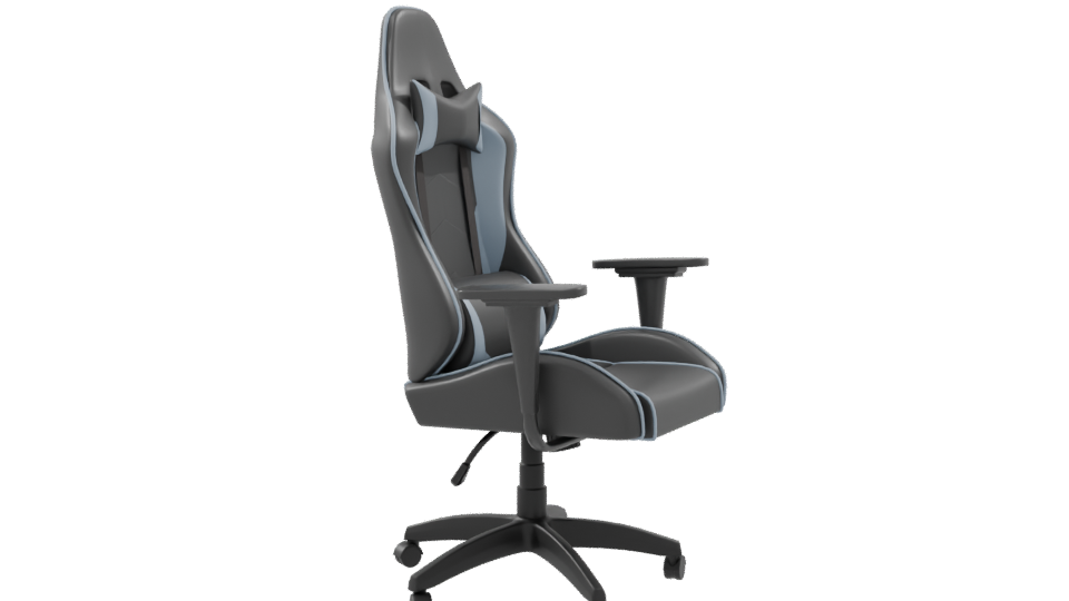 Ergonomic Gaming Chair 3D Model - Professional 3D Model Render 9