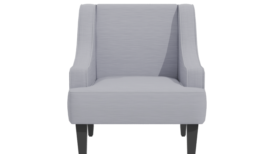 Elegant Modern Armchair Model - Professional 3D Model Render 11