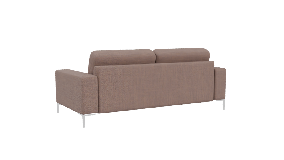Stylish Contemporary Sofa 3D Model - Professional 3D Model Render 4