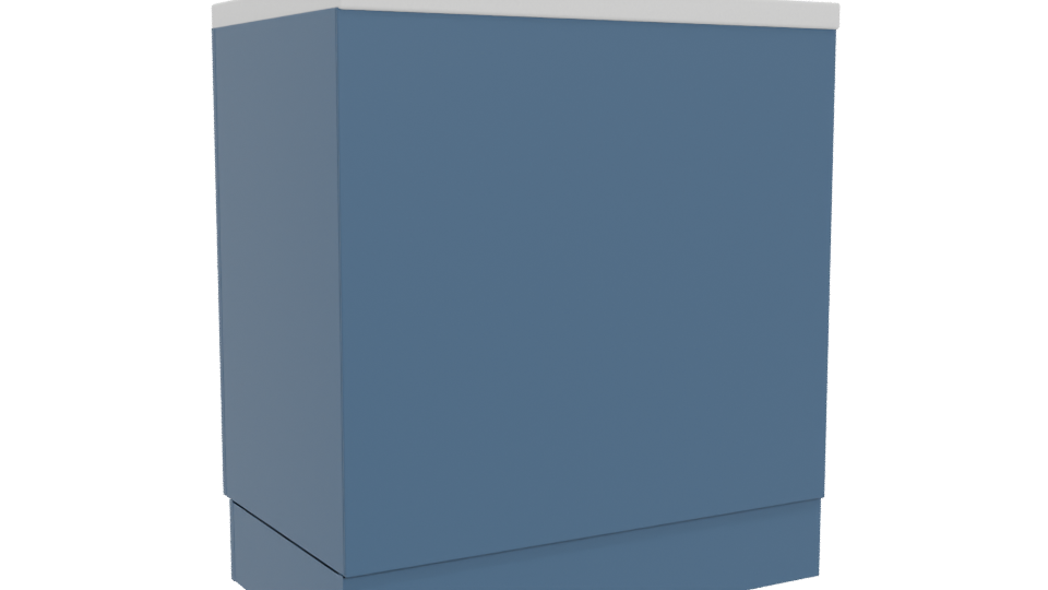 Contemporary Kitchen Cabinet 3D - Professional 3D Model Render 4