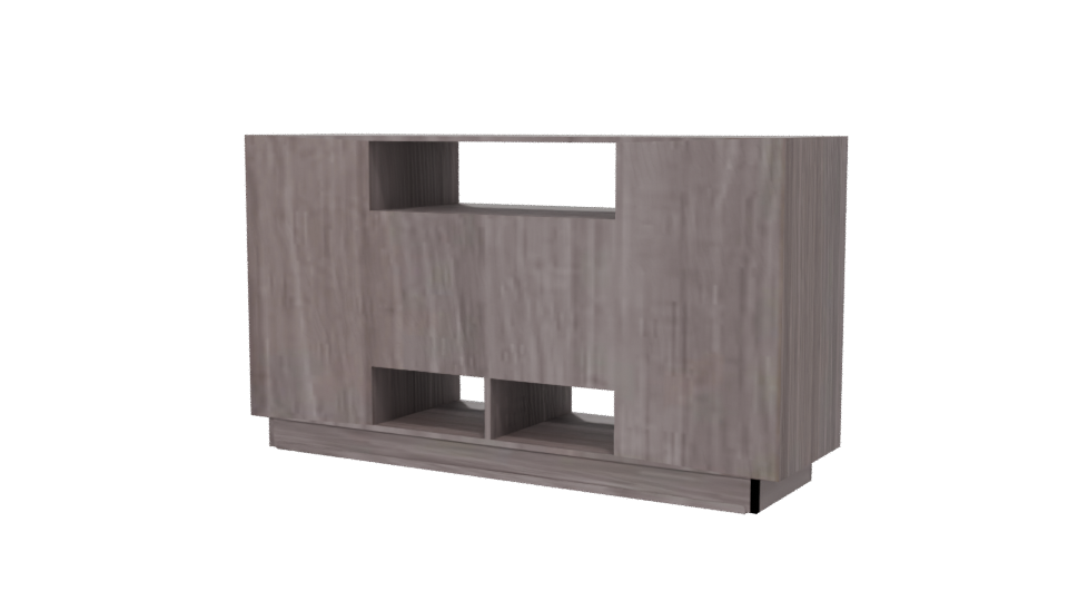 Stylish Modern TV Stand 3D - Professional 3D Model Render 6