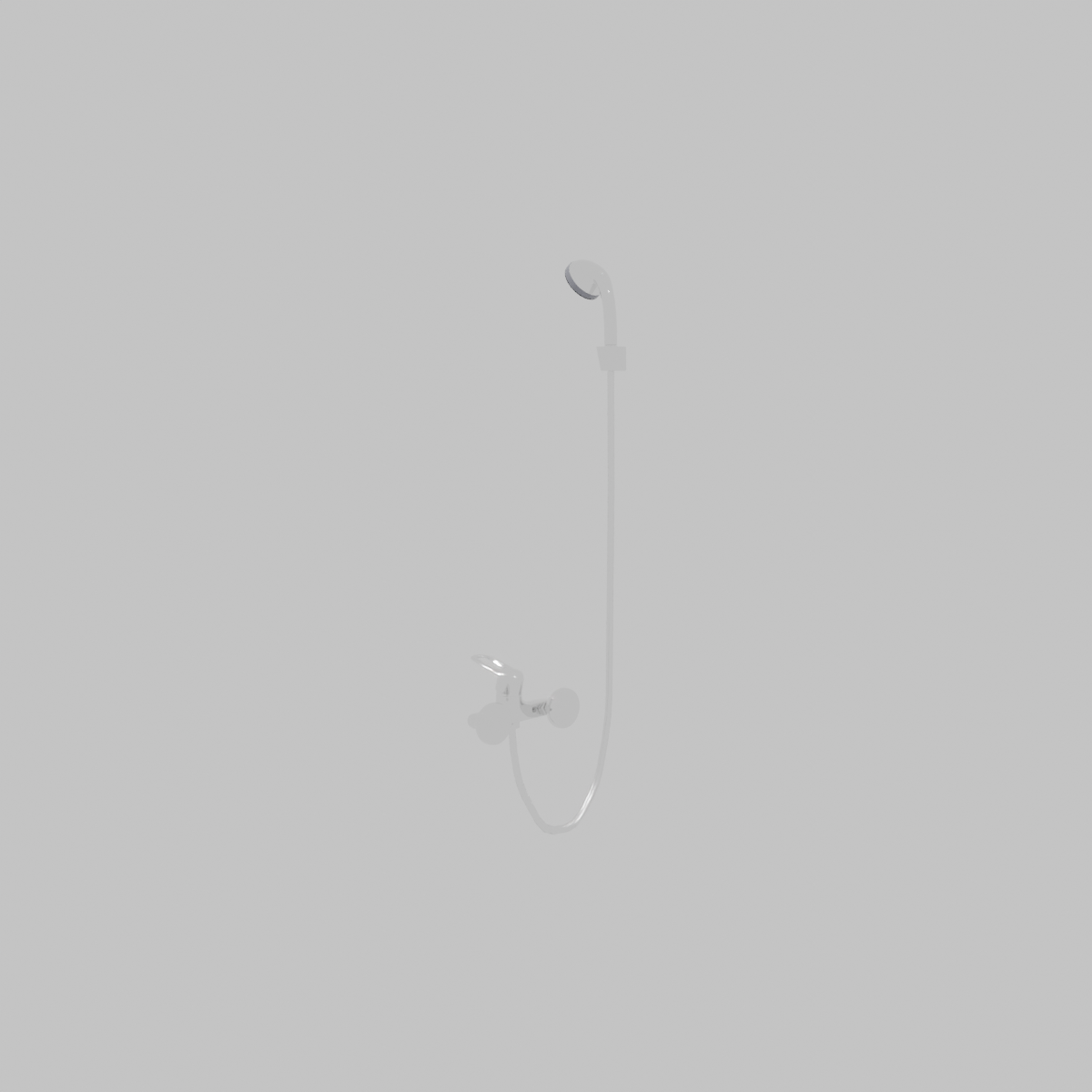 Stylish Shower Head 3D Model - Professional 3D Model Render 13