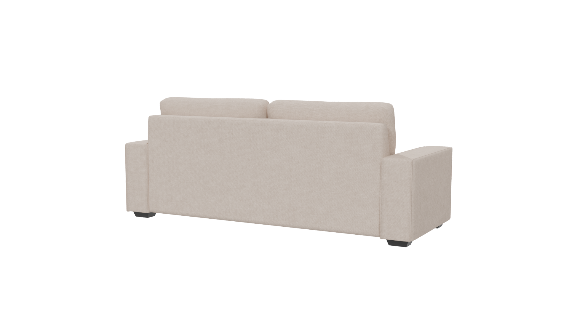 Contemporary Fabric Sofa 3D Model - Professional 3D Model Render 6