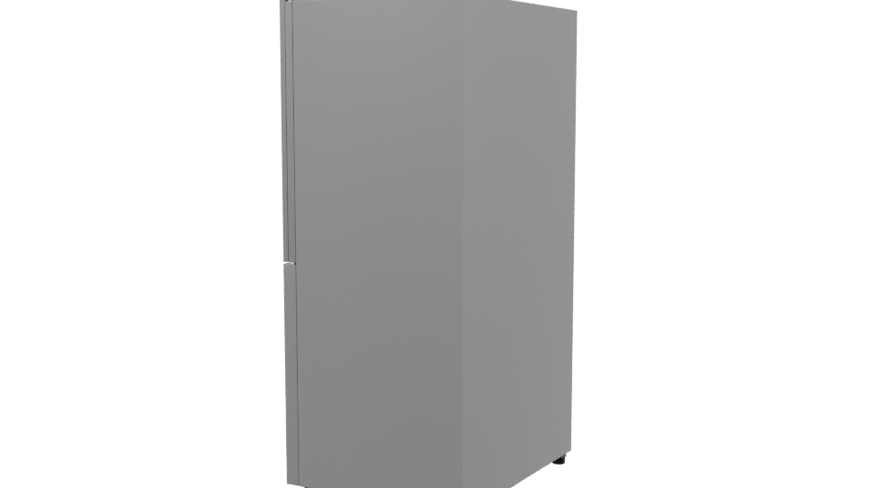 Stylish Refrigerator 3D Model - Professional 3D Model Render 3
