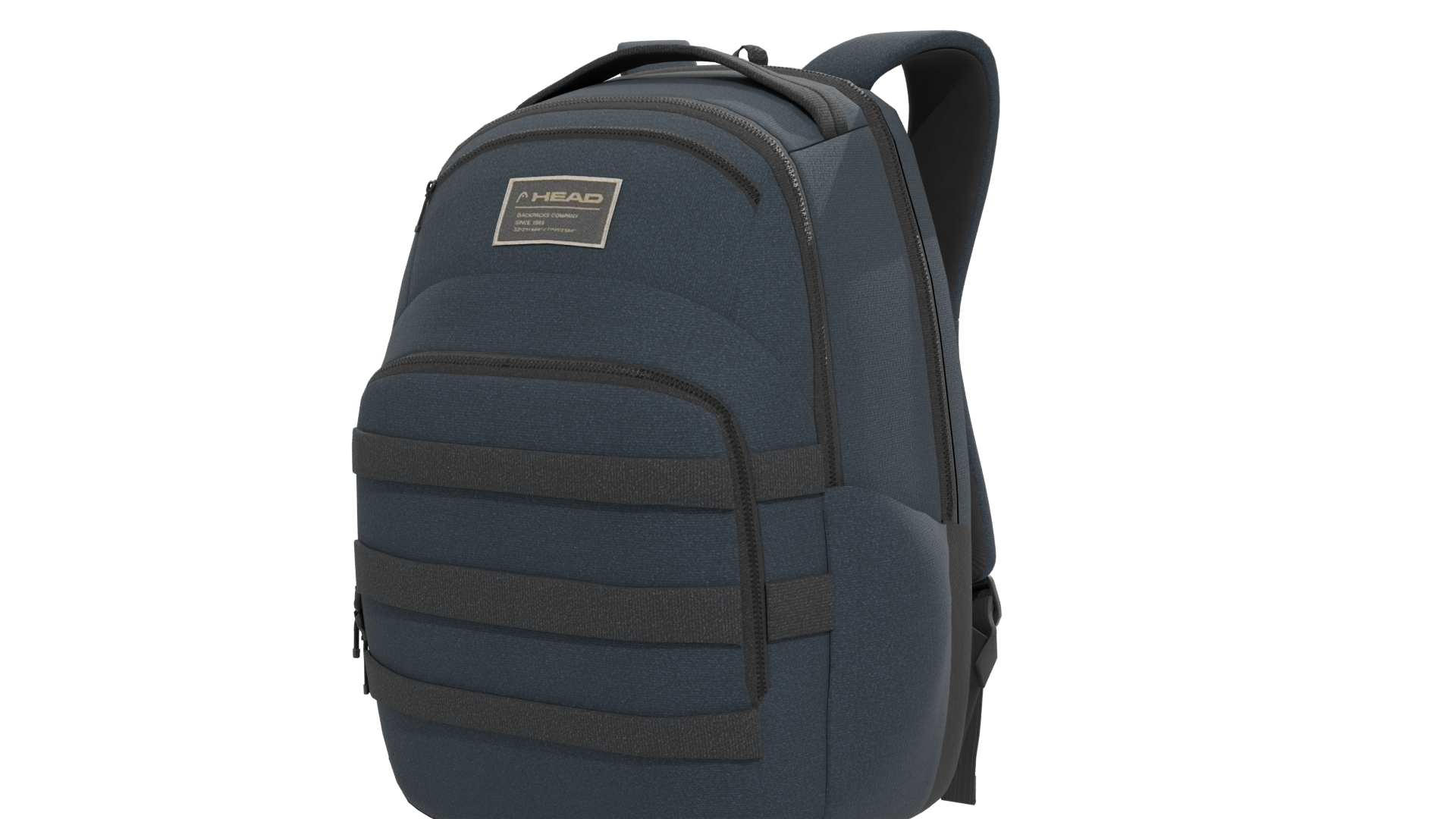 Mochila Mito Negra Backpack 3D - Professional 3D Model Render 12