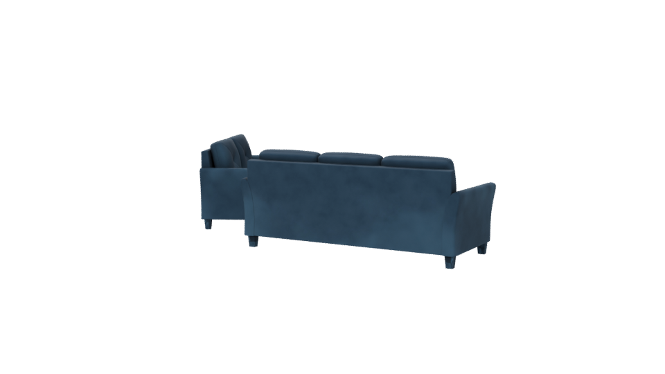 Stylish Modern Sofa Set 3D - Professional 3D Model Render 6