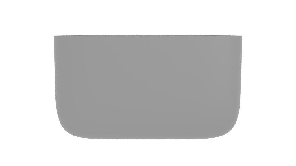 Sleek Modern Metal Bowl 3D - Professional 3D Model Render 11