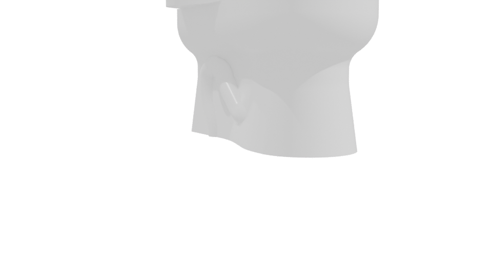 Contemporary Toilet Ceramic Model - Professional 3D Model Render 10