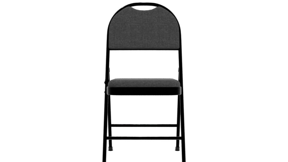 Stylish Modern Folding Chair Model - Professional 3D Model Render 11