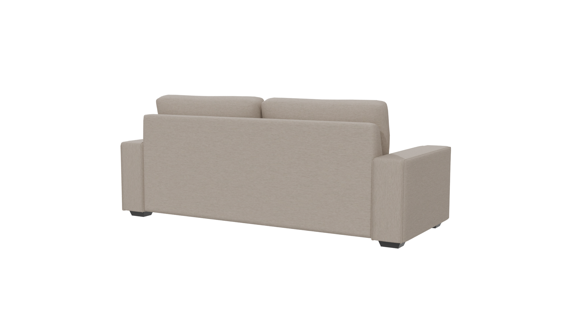 Contemporary Fabric Sofa 3D Model - Professional 3D Model Render 6