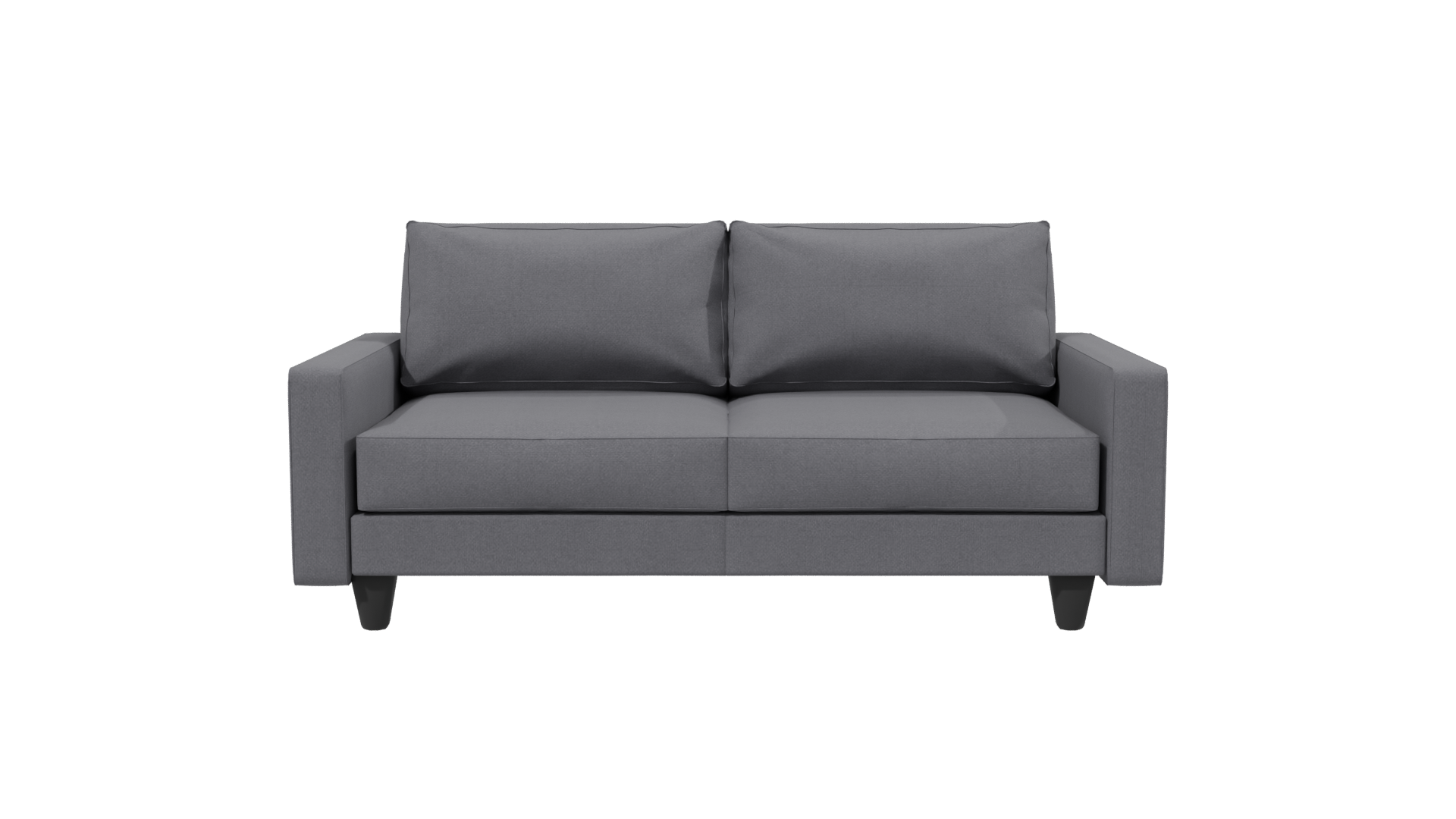 Contemporary Fabric Sofa 3D Model - Professional 3D Model Render 2