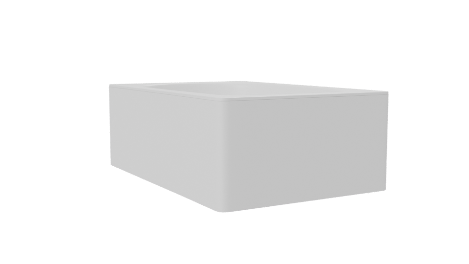 Elegant Modern Bathtub 3D Model - Professional 3D Model Render 7