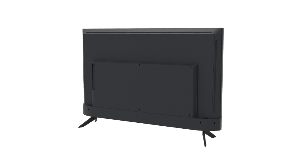 Sleek Flat Screen TV Model - Professional 3D Model Render 6