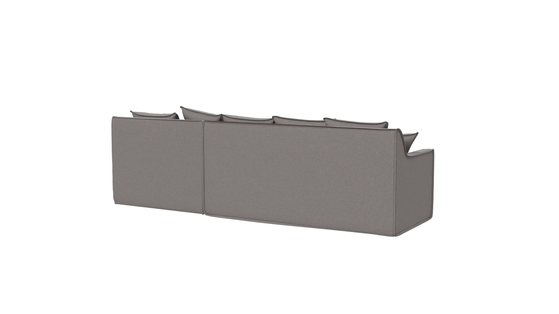 Modern Fabric Sofa 3D Model - Professional 3D Model Render 6