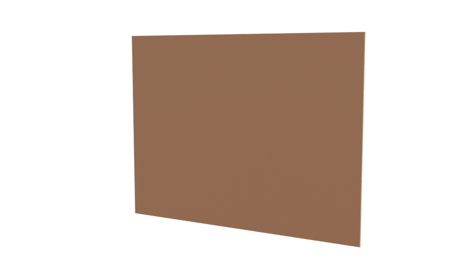 Cork Bulletin Board 3D Model - Professional 3D Model Render 6