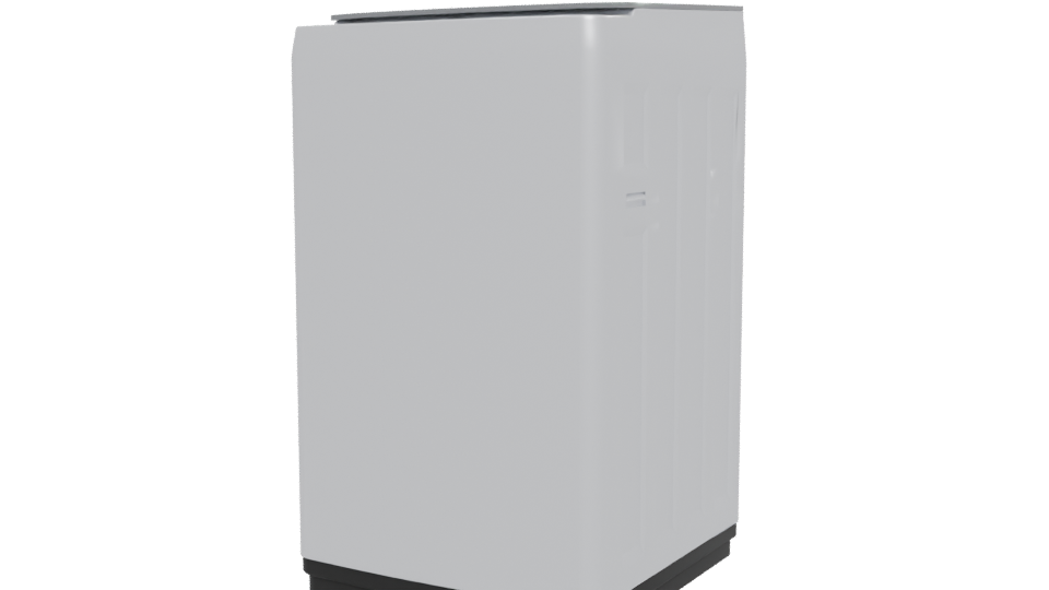 Stylish Household Washing Machine 3D - Professional 3D Model Render 12