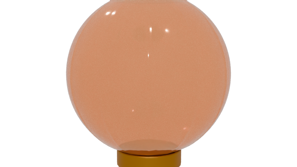 Glossy Decorative Lantern 3D Model - Professional 3D Model Render 5