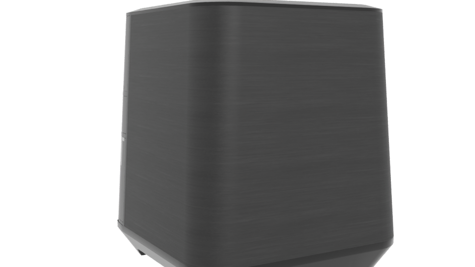 Stylish Air Fryer 3D Model - Professional 3D Model Render 4