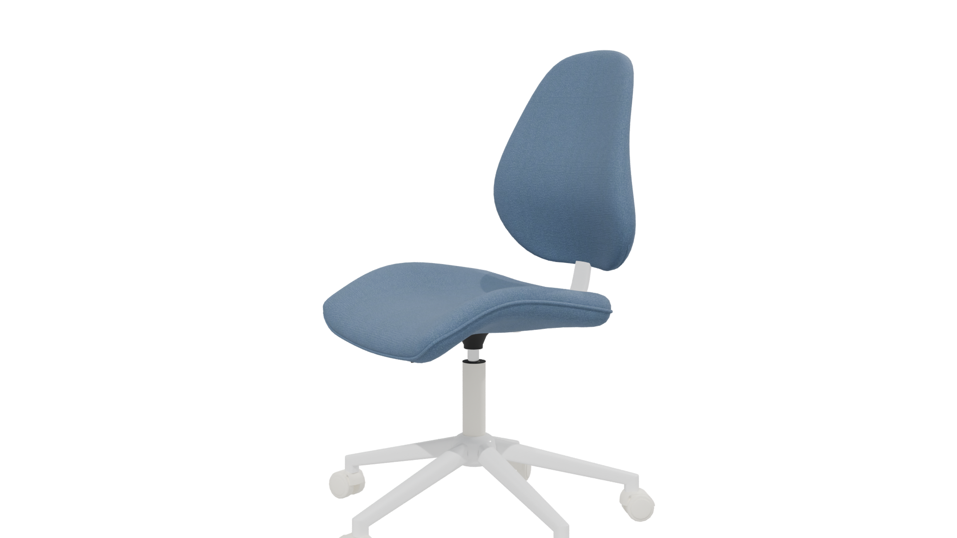 Modern Blue Office Chair 3D - Professional 3D Model Render 13