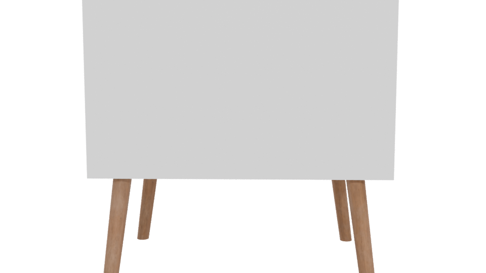 Stylish Nightstand 3D Model - Professional 3D Model Render 5