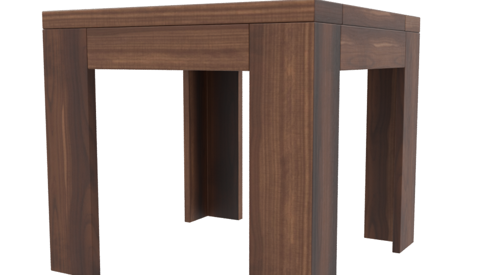 Sisal Side Table 3D Model - Professional 3D Model Render 9