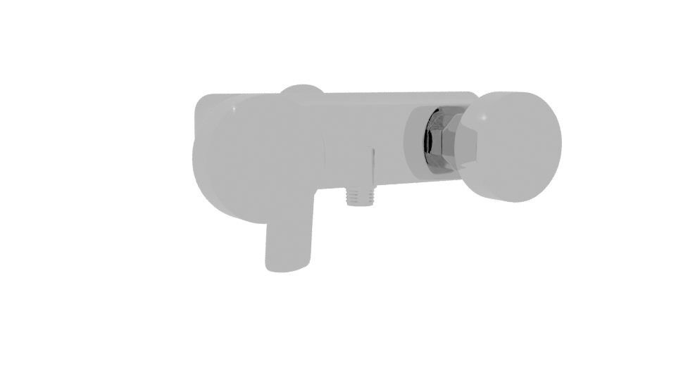 Modern Faucet 3D Model - Professional 3D Model Render 4