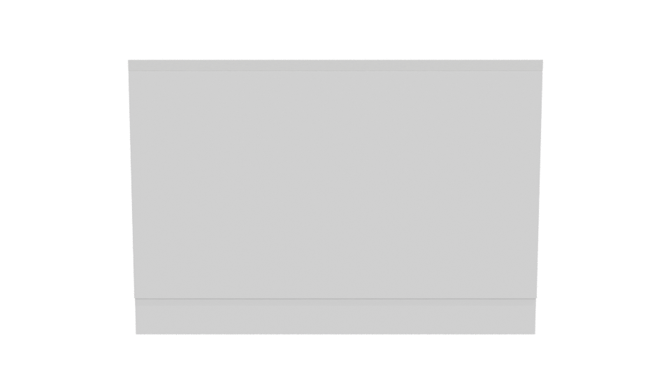 Contemporary Wooden Counter Model - Professional 3D Model Render 5