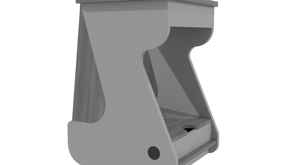 Stylish Modern Side Table Model - Professional 3D Model Render 3