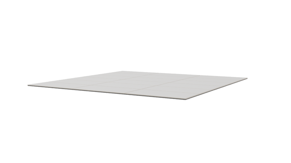 Minimalist Modern Floor Panel 3D - Professional 3D Model Render 6
